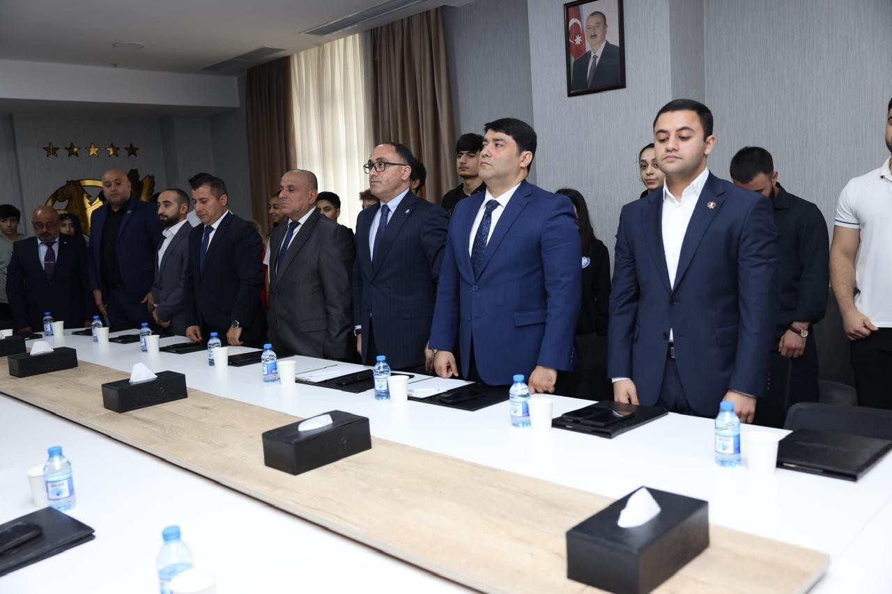 “Arpaçay” Karate Birliyinin İdarə Heyətinin genişləndirilmiş iclası keçirildi - FOTOLAR